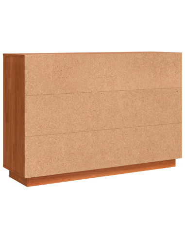 Credenza Rovere Marrone 111 x 34 x 75 cm Pino massello