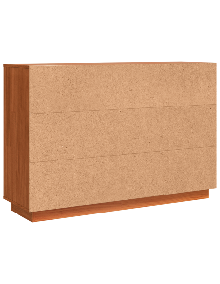 Credenza Rovere Marrone 111 x 34 x 75 cm Pino massello