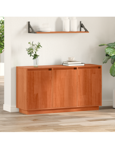 Credenza Rovere Marrone 111 x 34 x 60 cm Pino massello