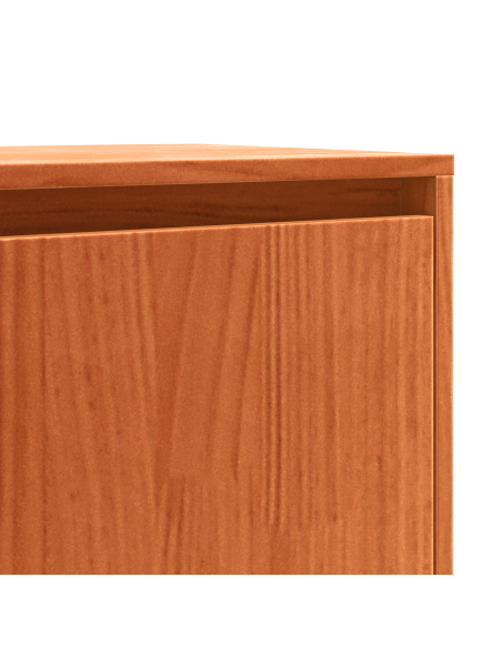 Credenza Cera marrone 110 x 34 x 75 cm Legno di pino massello