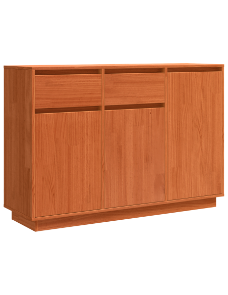 Credenza Marrone cerato 110 x 34 x 75 cm Pino massello