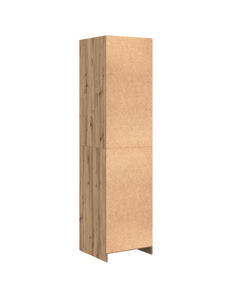 Guardaroba con lo scaffale rovere artigianale 50 x 50 x 200 cm