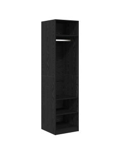Guardaroba Rovere Nero 50 x 50 x 200 cm Legno multistrato 2