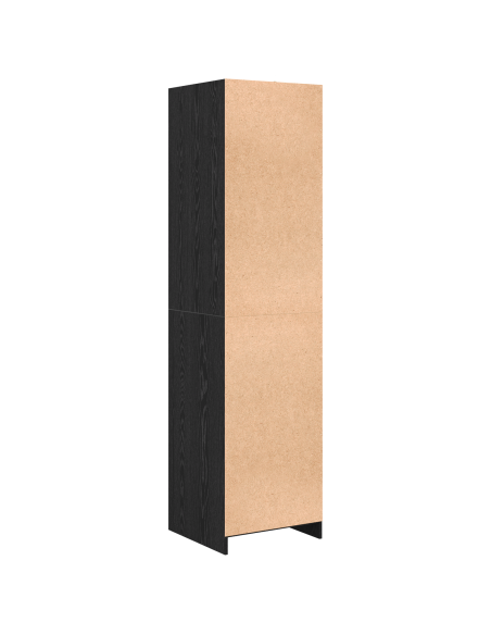 Guardaroba Rovere nero 50 x 50 x 200 cm Legno multistrato