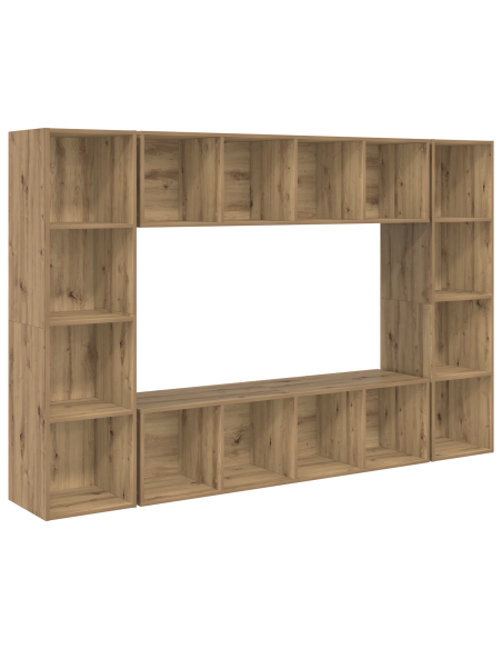 Set mobile TV 4 pcs Marrone 37 x 37 x 142.5 cm