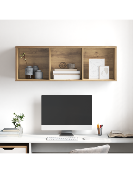 Mobile TV rovere artigianale 37 x 37 x 107 cm Legno multistrato