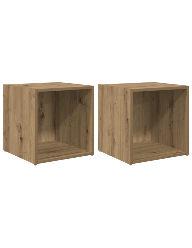 Set mobile TV 2 pcs Rovere artigianale 37 x 35 x 37,5 cm