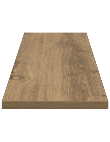 Scaffale 4 pcs Marrone 80 x 20 x 1,5 cm Legno multistrato