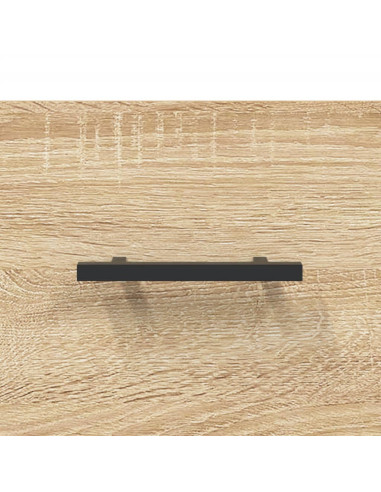 Credenza Rovere Sonoma 69,5x34x90 cm in Legno Multistrato
