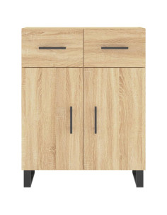Credenza Rovere Sonoma 69,5x34x180 cm in Legno Multistrato 2