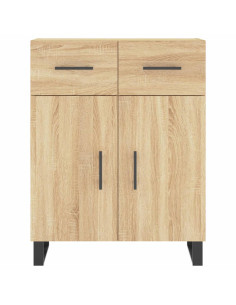 Credenza Rovere Sonoma 69,5x34x180 cm in Legno Multistrato 2