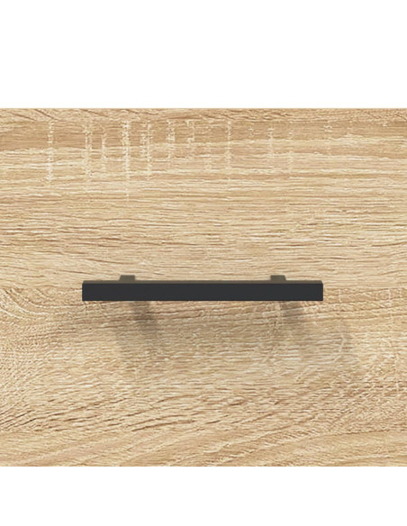 Credenza Rovere Sonoma 69,5x34x180 cm in Legno Multistrato
