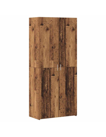 Armadio contenitore Legno antico 80 x 42.5 x 225 cm