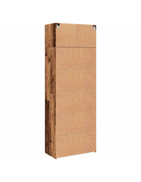 Armadio contenitore Legno antico 80 x 42.5 x 225 cm