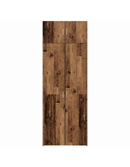 Armadio contenitore Legno antico 80 x 42.5 x 225 cm