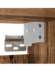 Credenza 2 pcs Legno vecchio Legno multistrato 2