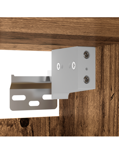 Credenza 2 pcs Legno vecchio Legno multistrato