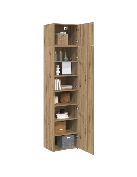 Armadio rovere artigianale 50 x 41 x 225 cm Legno multistrato