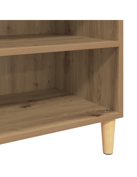 Credenza rovere artigianale 57 x 35 x 90 cm Legno multistrato