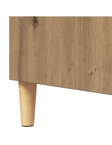 Credenza rovere artigianale 57 x 35 x 90 cm Legno multistrato