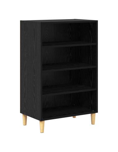 Credenza Rovere Nero 57 x 35 x 89.5 cm Legno multistrato