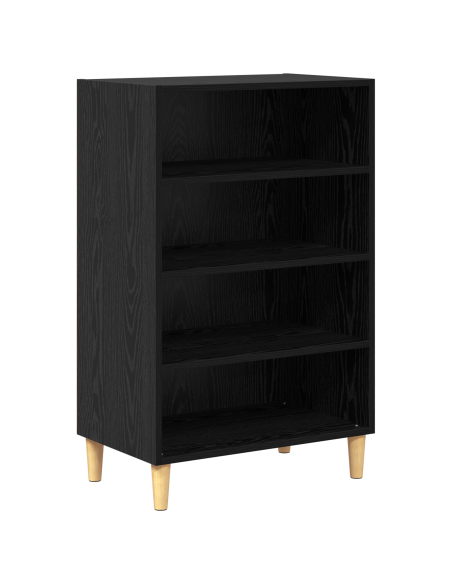 Credenza Rovere nero 57 x 35 x 90 cm Legno multistrato