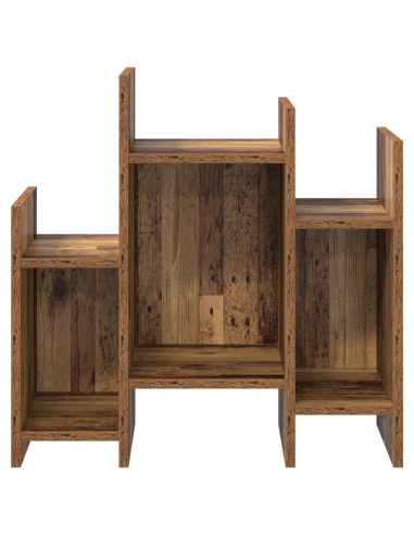Mobile laterale Legno vecchio 60 x 26 x 60 cm Legno multistrato