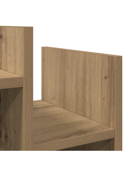 Mobile laterale rovere artigianale 60 x 26 x 60 cm