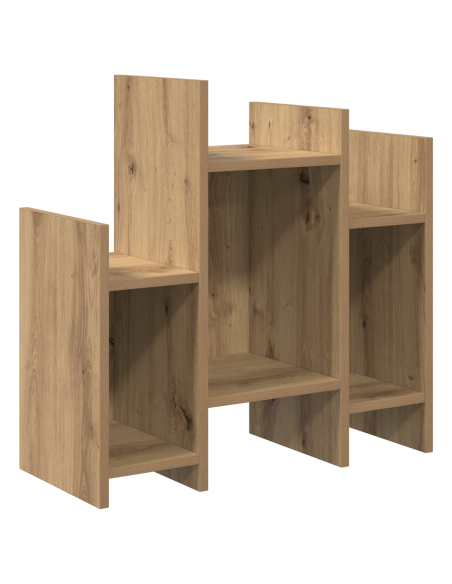 Mobile laterale rovere artigianale 60 x 26 x 60 cm