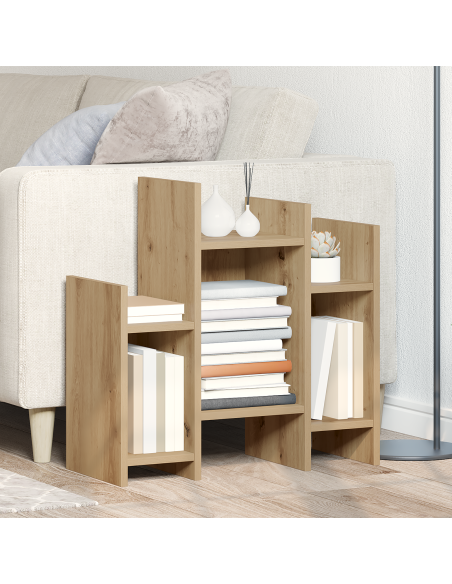 Mobile laterale rovere artigianale 60 x 26 x 60 cm