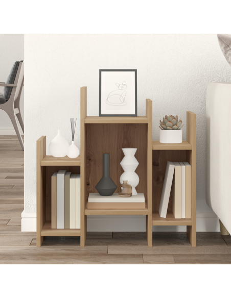 Mobile laterale rovere artigianale 60 x 26 x 60 cm