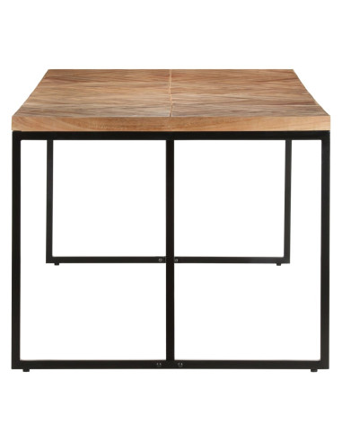 Tavolo da Pranzo 200x90x76 cm Legno Massello di Acacia e Mango