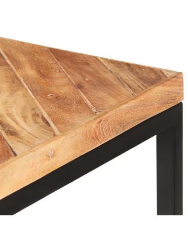 Tavolo da Pranzo 200x90x76 cm Legno Massello di Acacia e Mango