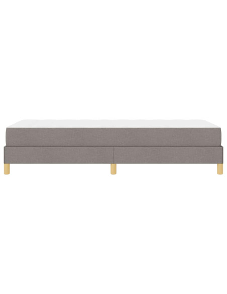 Letto a molle Tortora, Marrone 90 x 190 cm