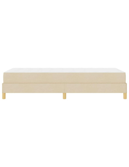 Letto a molle Crema, Marrone 90 x 190 cm