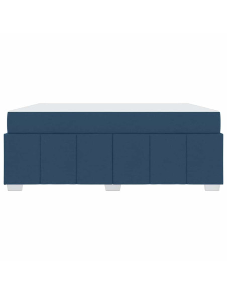 Struttura del letto Blu 180 x 200 cm Tessuto