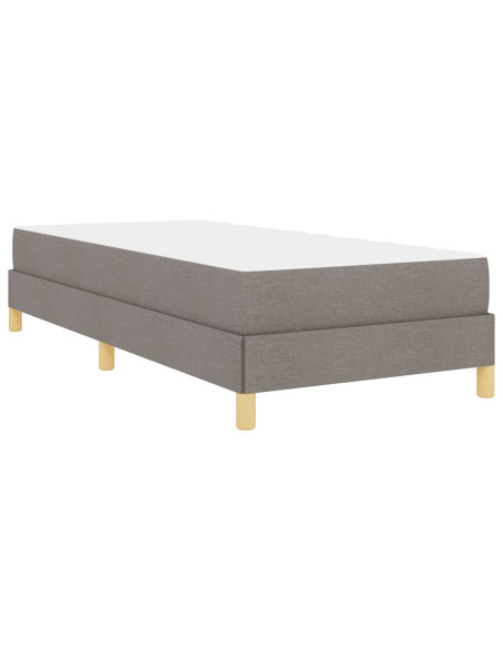 Letto a molle Tortora, Marrone 90 x 190 cm