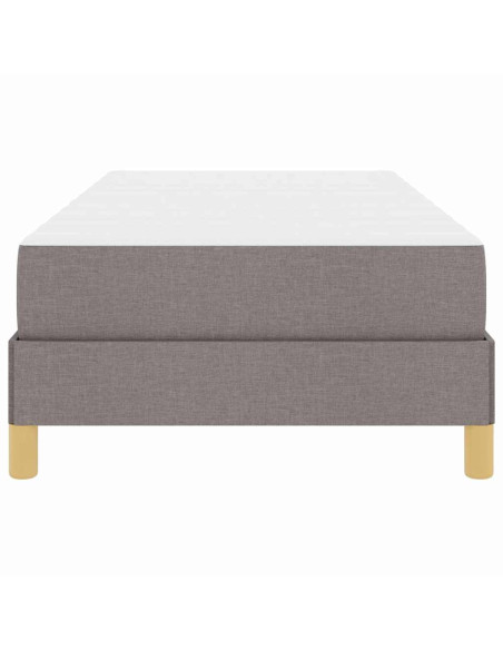 Letto a molle Tortora, Marrone 90 x 190 cm