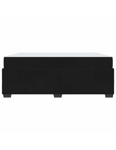 Struttura del letto Altro Nero 180 x 200 cm Velluto