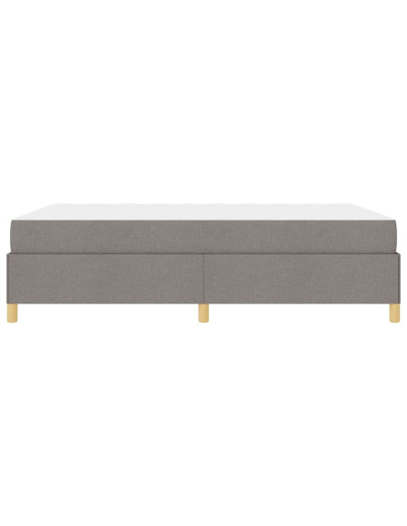 Letto a molle Altro Talpa e Beige e Bianco 140 x 200 cm Schiuma