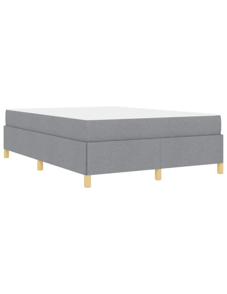 Letto a molle Altro Grigio chiaro e bianco e grigio chiaro