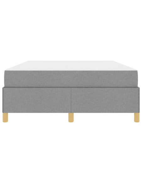 Letto a molle Altro Grigio chiaro e bianco e grigio chiaro