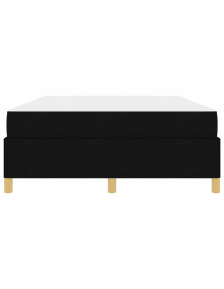 Letto a molle Altro Nero e Bianco e Nero 160 x 200 cm Tessuto
