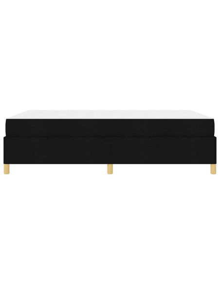 Letto a molle Altro Nero e Bianco e Nero 160 x 200 cm Tessuto