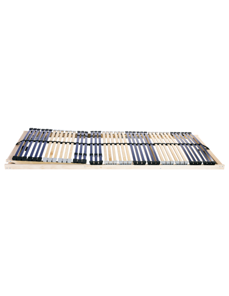 Base a doghe Marrone 140 x 190 cm Legno e Plastica
