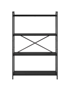 Libreria Rovere Nero 80 x 30 x 120 cm Legno multistrato