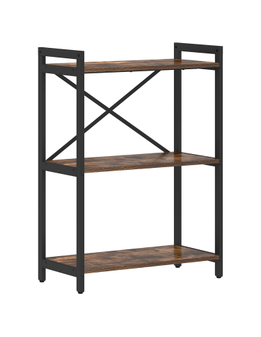 Libreria Rovere fumé 60 x 30 x 85 cm Legno multistrato