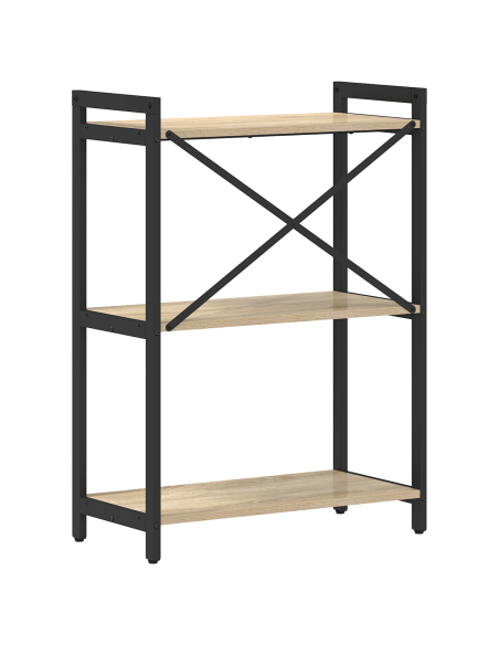 Libreria rovere sonoma 60 x 30 x 83 cm Legno multistrato