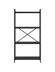 Libreria Rovere Nero 40 x 30 x 85 cm Legno multistrato