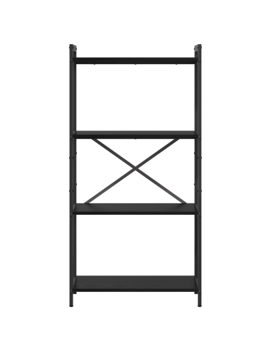 Libreria Rovere Nero 40 x 30 x 85 cm Legno multistrato